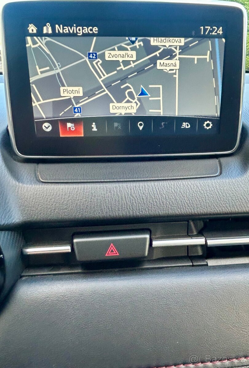 MAZDA CX-3 2.0i 110KW 4x4 KUŽE-LED-KAMERA-NAVI-HEADUP-VYHŘEV - 12