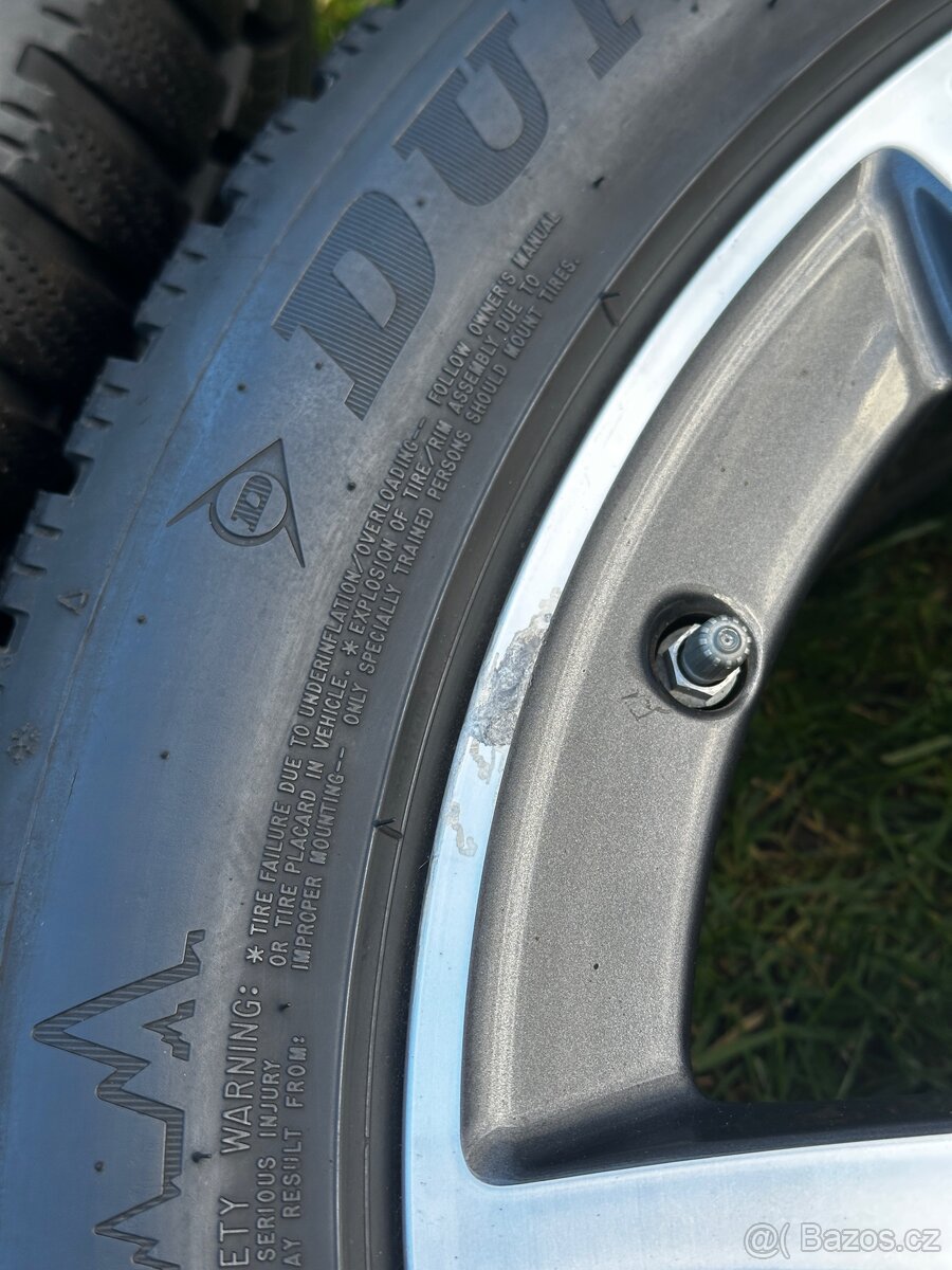 4x alu kola Mercedes + Dunlop Winter Sport 5 225/50 R17 94H - 12