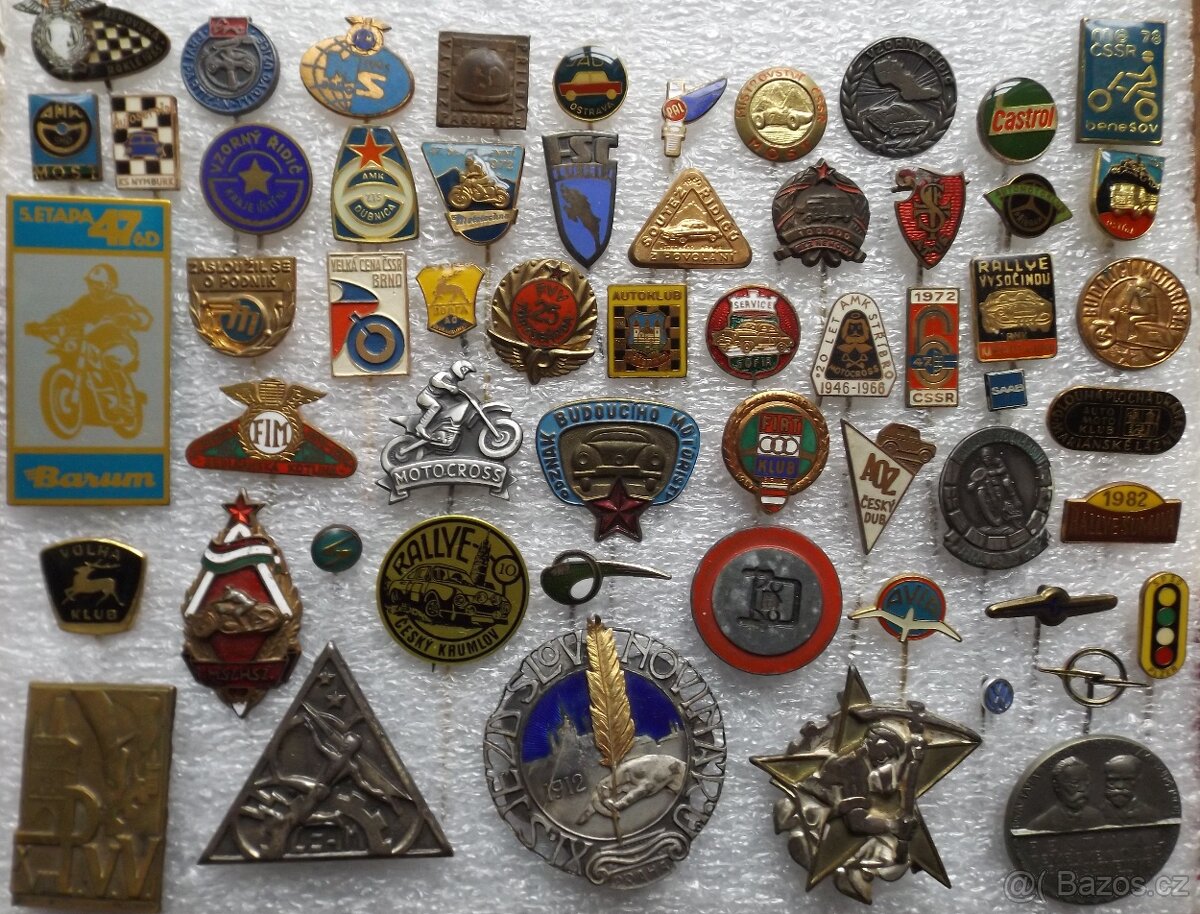 odznaky - různé druhy - 12