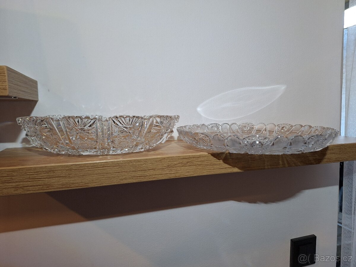 Sada broušeného skla - 12