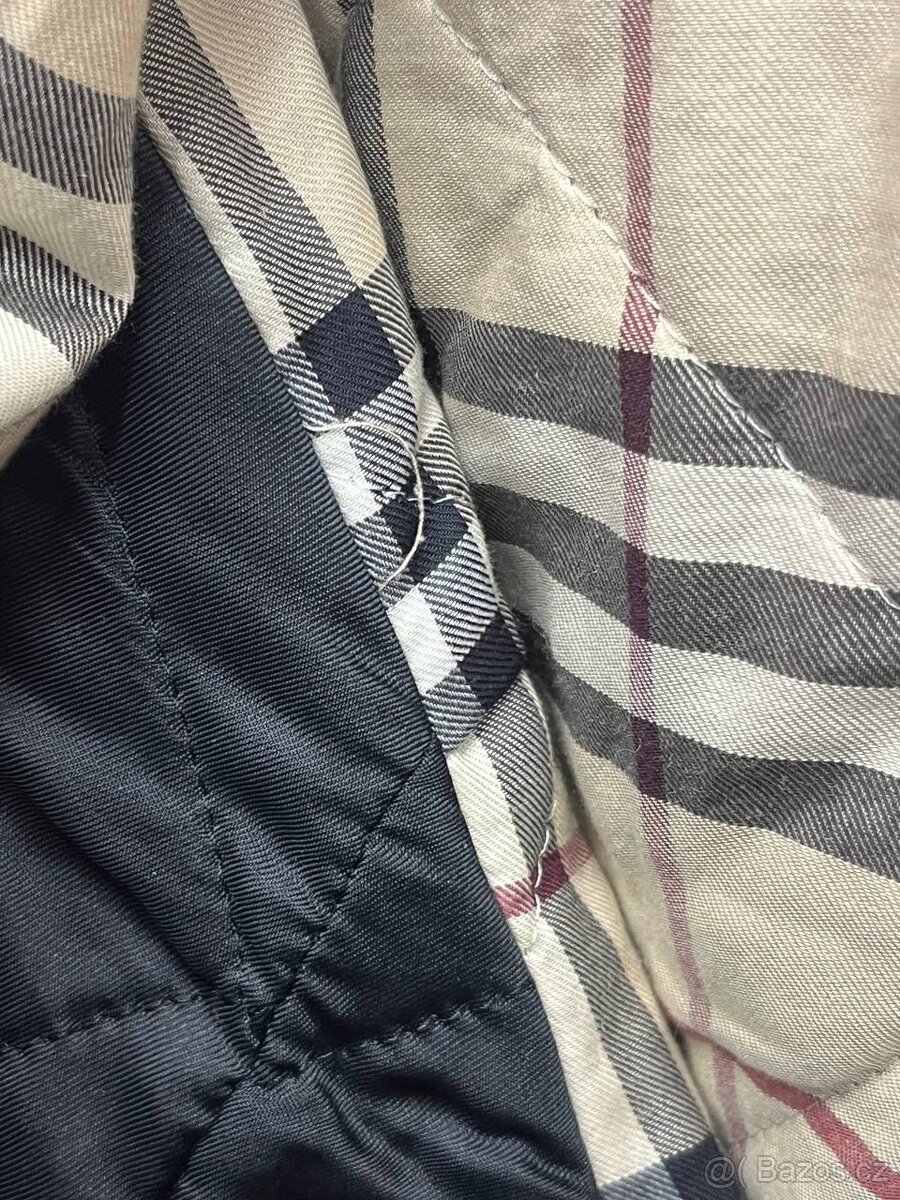 Kožený kabát Burberry London - 12