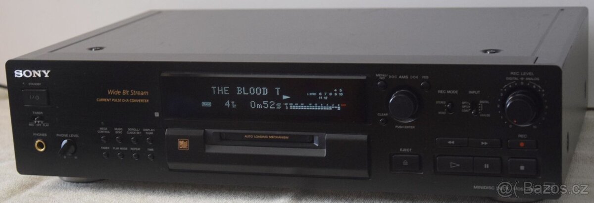 Minidisc SONY MDS-JB 920, DO, manuál, QS řada, MD disky - 12
