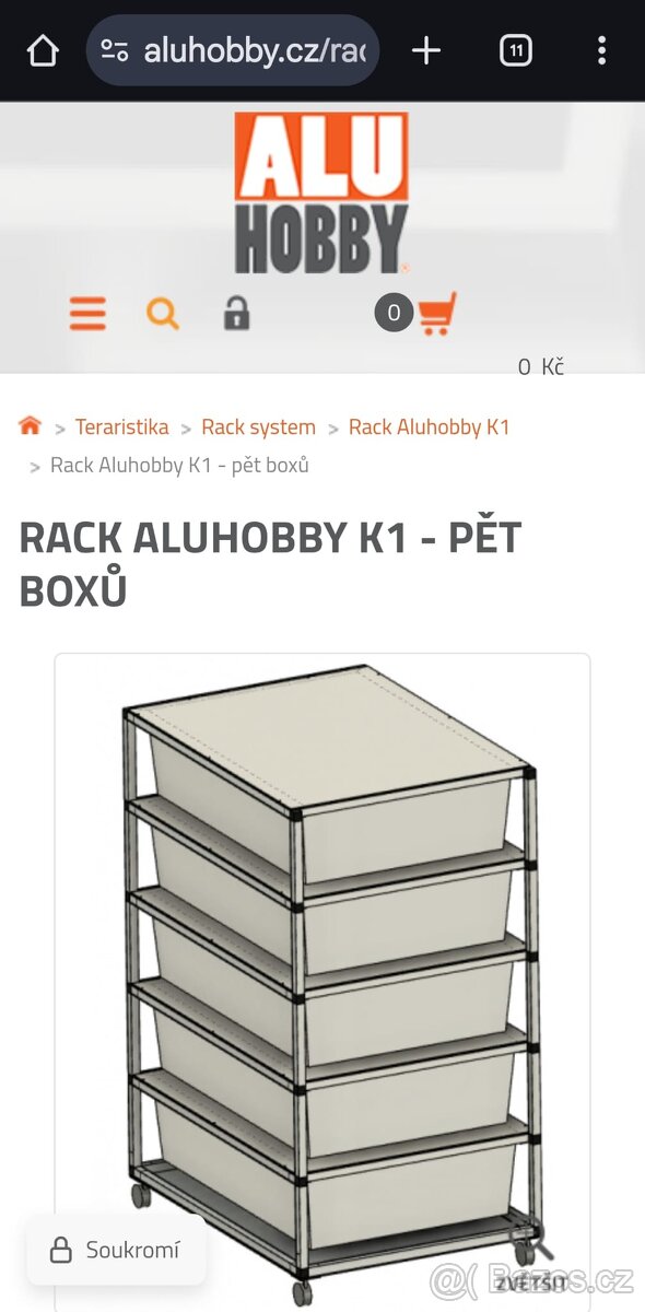 Rack ALUHOBBY K1 - 12