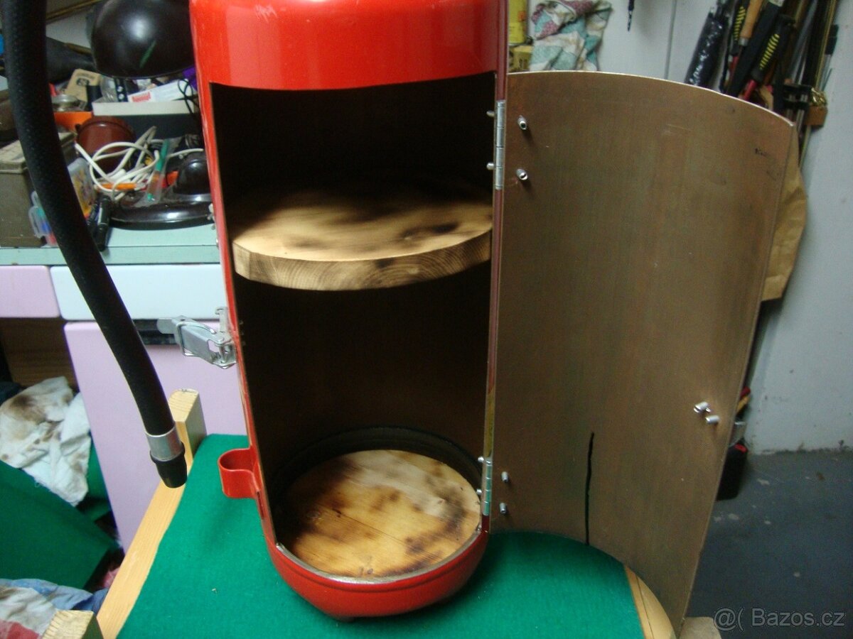 Hasící přístroj hasičák mini bar červený pěkný PC:2600Kč - 12