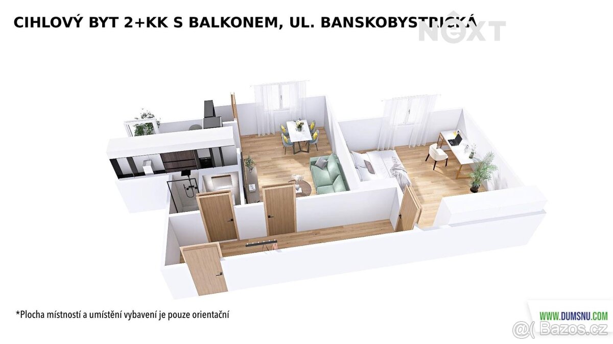 Prodej byt 2+kk, 61㎡ - 12