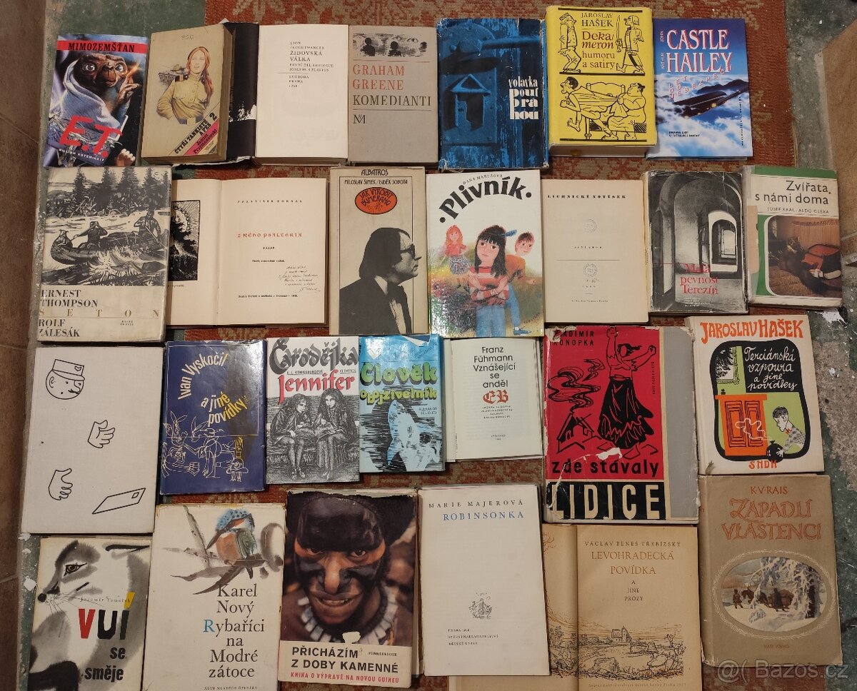 Knihy různých druhů a žánrů - 12