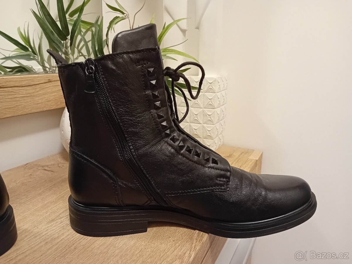 Mjus dámské kotníkové boty vel. 41 kožené - 12