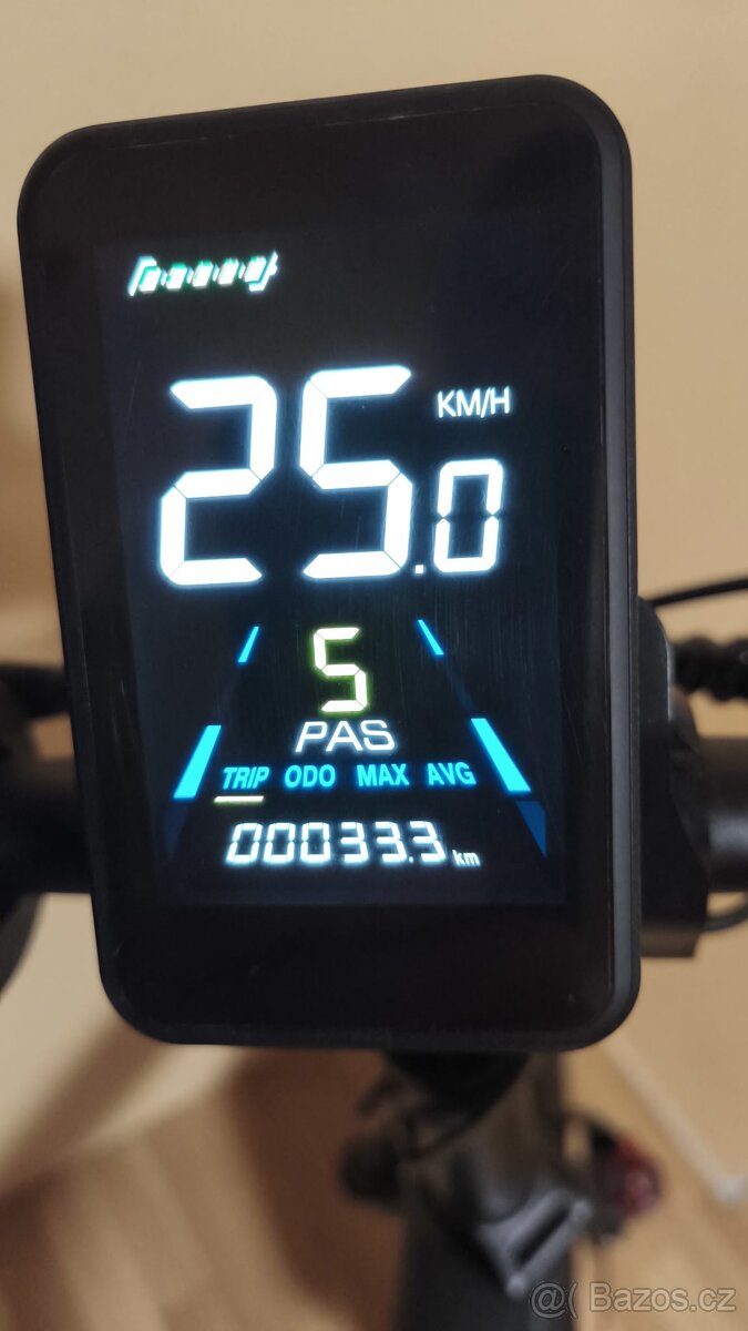 ZÁNOVNÍ elektrokolo RIDSTAR H20 PRO – až 50 km/h, dojezd 120 - 12