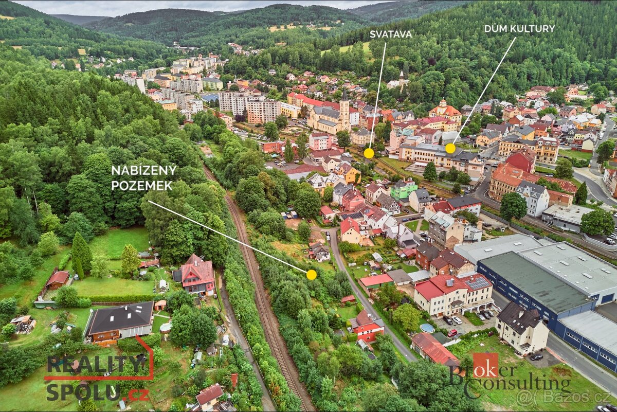 Prodej, pozemky/zahrada, 1018 m2, Zadní, Kraslice, Sokolov [ - 12