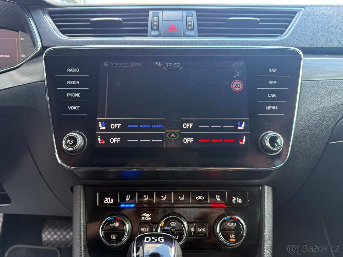 Škoda SUPERB TDi EVO DSG MATRIX VIRTUAL KŮŽE KAMERA TAŽNÉ - 12
