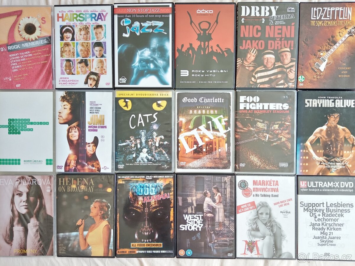 Nove foto 2.12.orig.DVD hudba(i zabal.)od 69Kč - 12