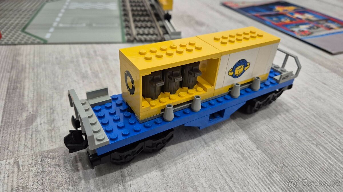 LEGO 4555 9V Train - Cargo Station - 12