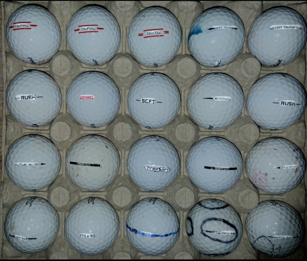 Golfové míčky 80ks - 12