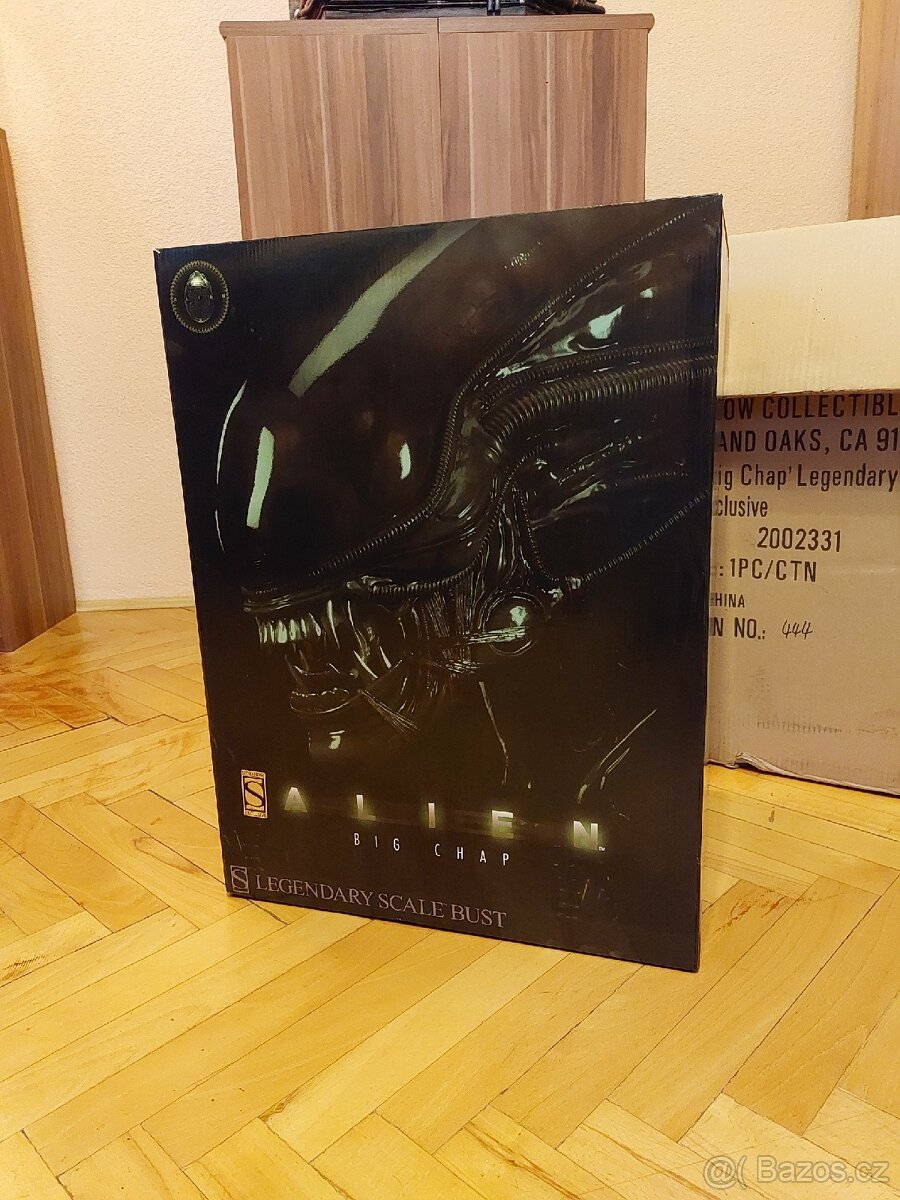 Alien Big Chap Legendary Scale Bust EX Version Sideshow - 12