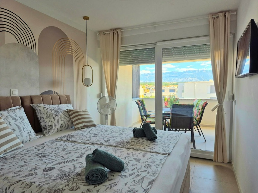 Chorvatsko, Novalja – nádherne zariadený apartmán - 12