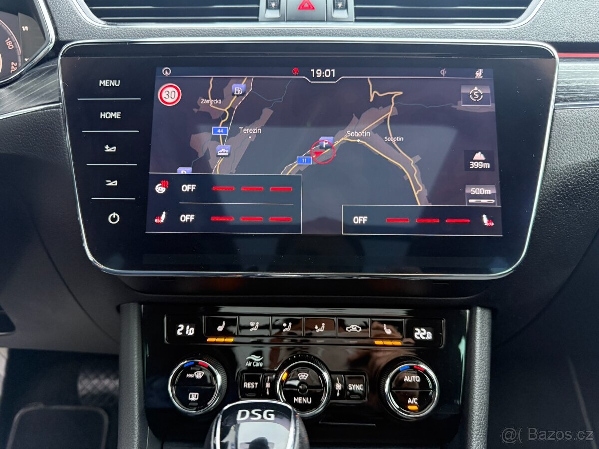 Škoda SUPERB 2.0 TDi EVO DSG MATRIX VIRTUAL PANORAMA KAMERA - 12