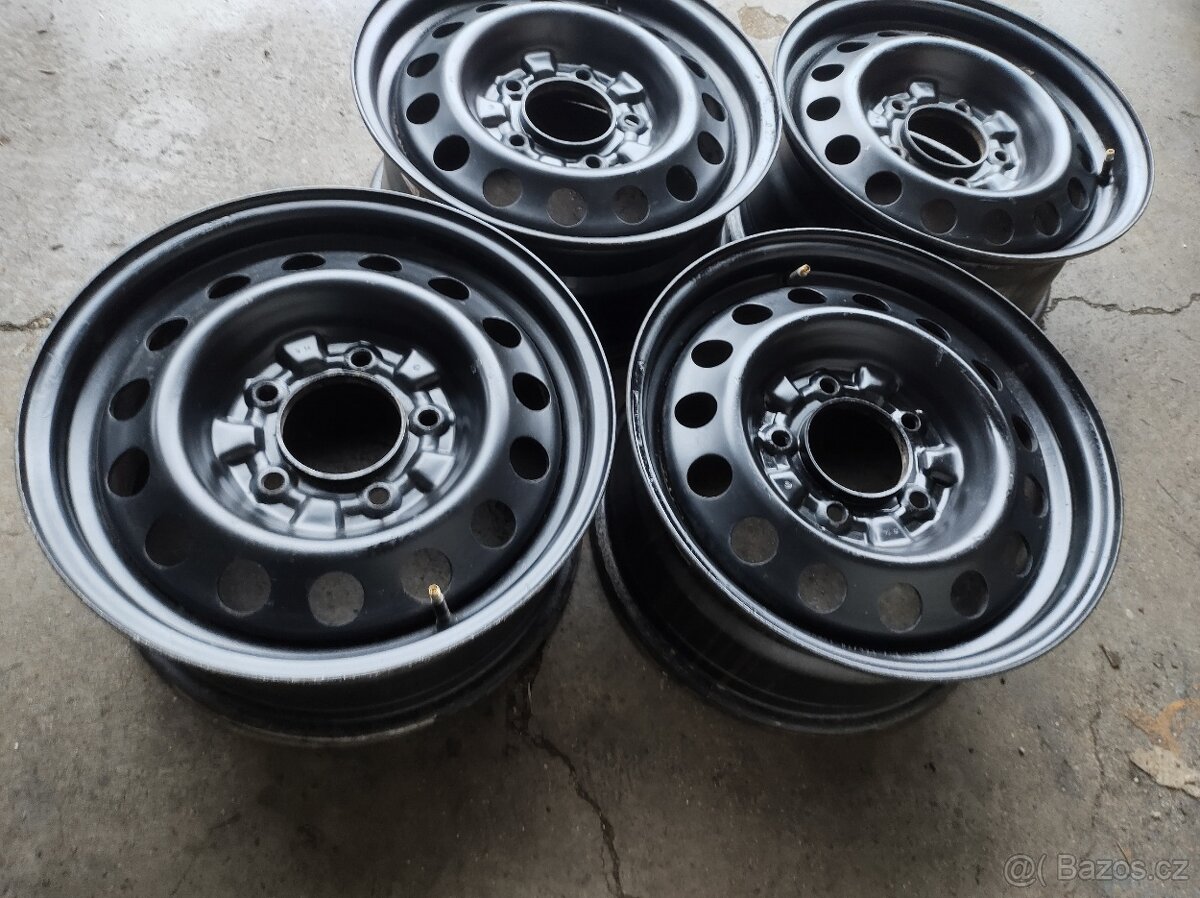 alu disk kolo rezerva 5x139 pneu 245/70r16+ plechové disky - 12