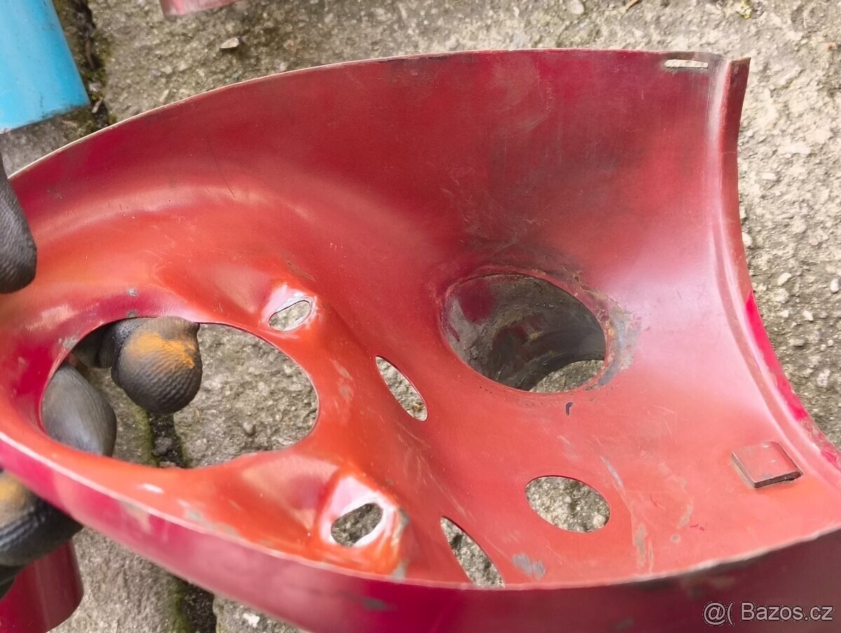 Spodní vrchní díl světla maska Jawa velká kývačka 250 350 - 12