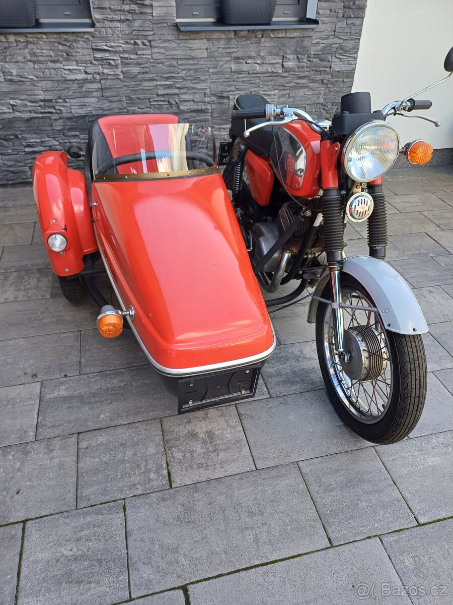 Jawa 350/634 + velorex 562 s TP - 12