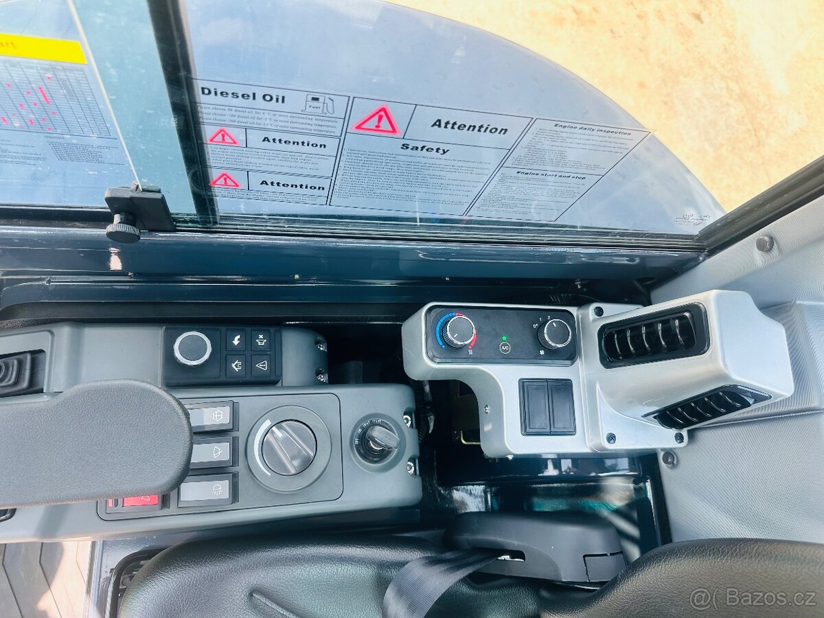 SUNWARD SWE 35UF, klima, úplně nový stroj - 12