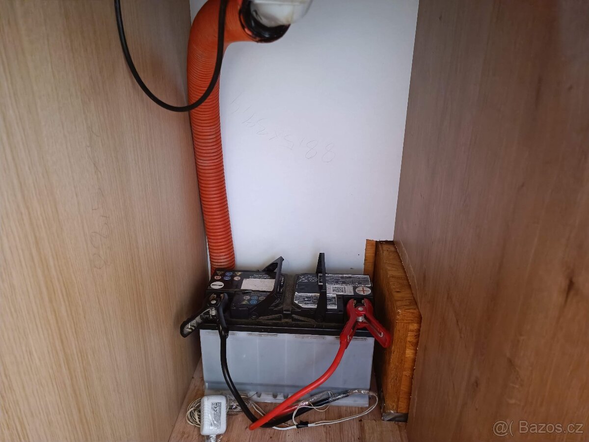 Mobilní chata s výklopnou terasou, maringotka, mobilheim - 12