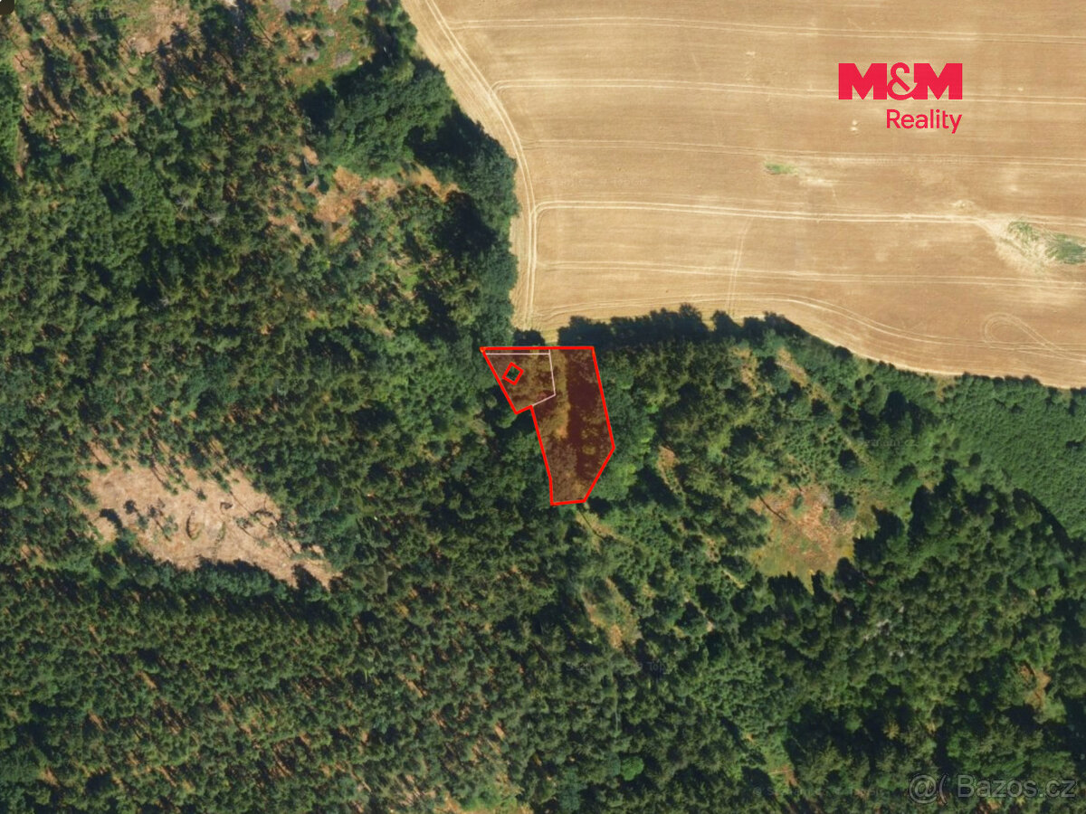 Prodej lesa, 1.757 m², Podhrad, Cheb - 12