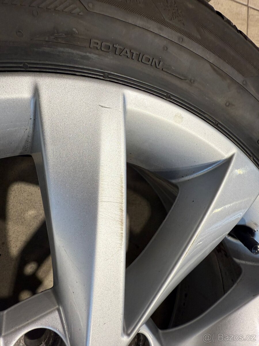 Alu kola ALCATRAS R16 5x112 ET46 + ZIMNÍ pneu 205/55 R16 - 12