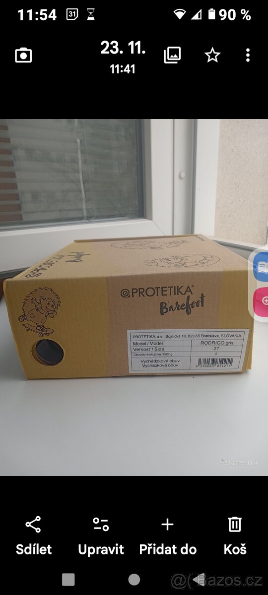 Dětské boty č. 27, Rodrigo, poštovné v ceně - 12