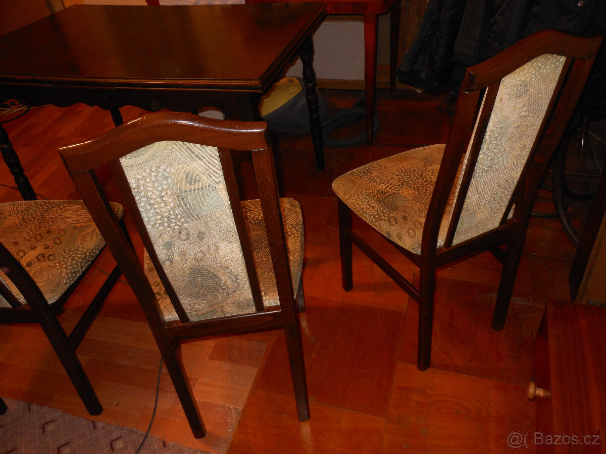 Prodám jídelní židle a rozkládací jídelní stůl - 12