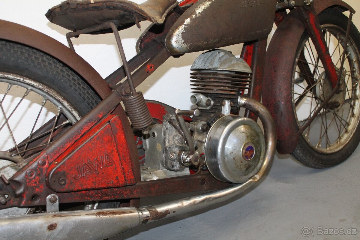 JAWA 250 Special přírubová i Výměna za Indian , plechovky - 12