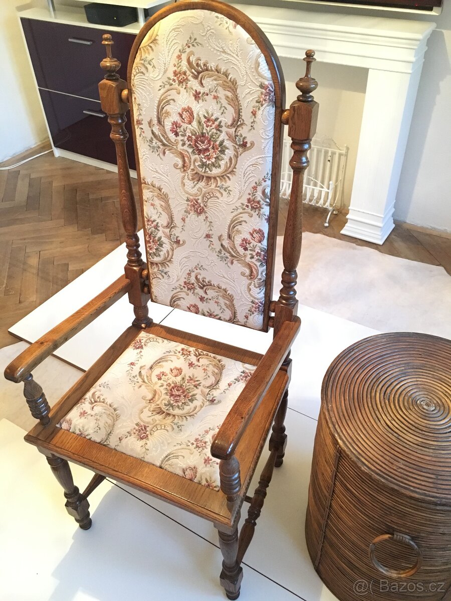 Křeslo / Židle - NOVÉ - sběratelský kousek Vhodná investice - 12