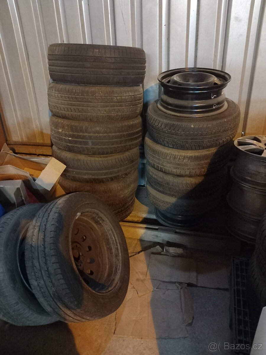 Disky,pneu kola,Peugeot,Citroen - 12