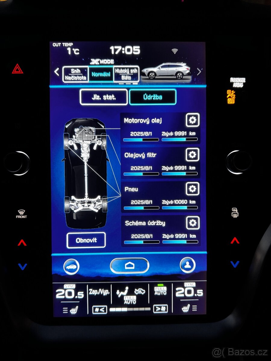 Subaru Outback Field 2.5i 124 kW – Black Editino. - 12