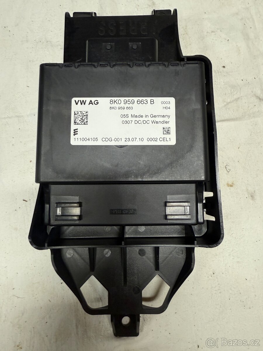 El. soucastky, jednotky - Audi A7 - 12