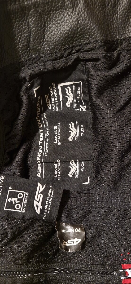 Kombinéza dvoudílná motorkářská - 12