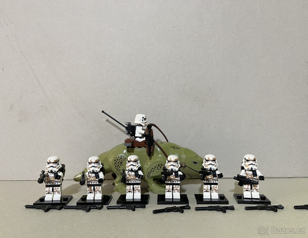 Rôzne figúrky Star Wars 7 (8ks) typ lego - nové - 12