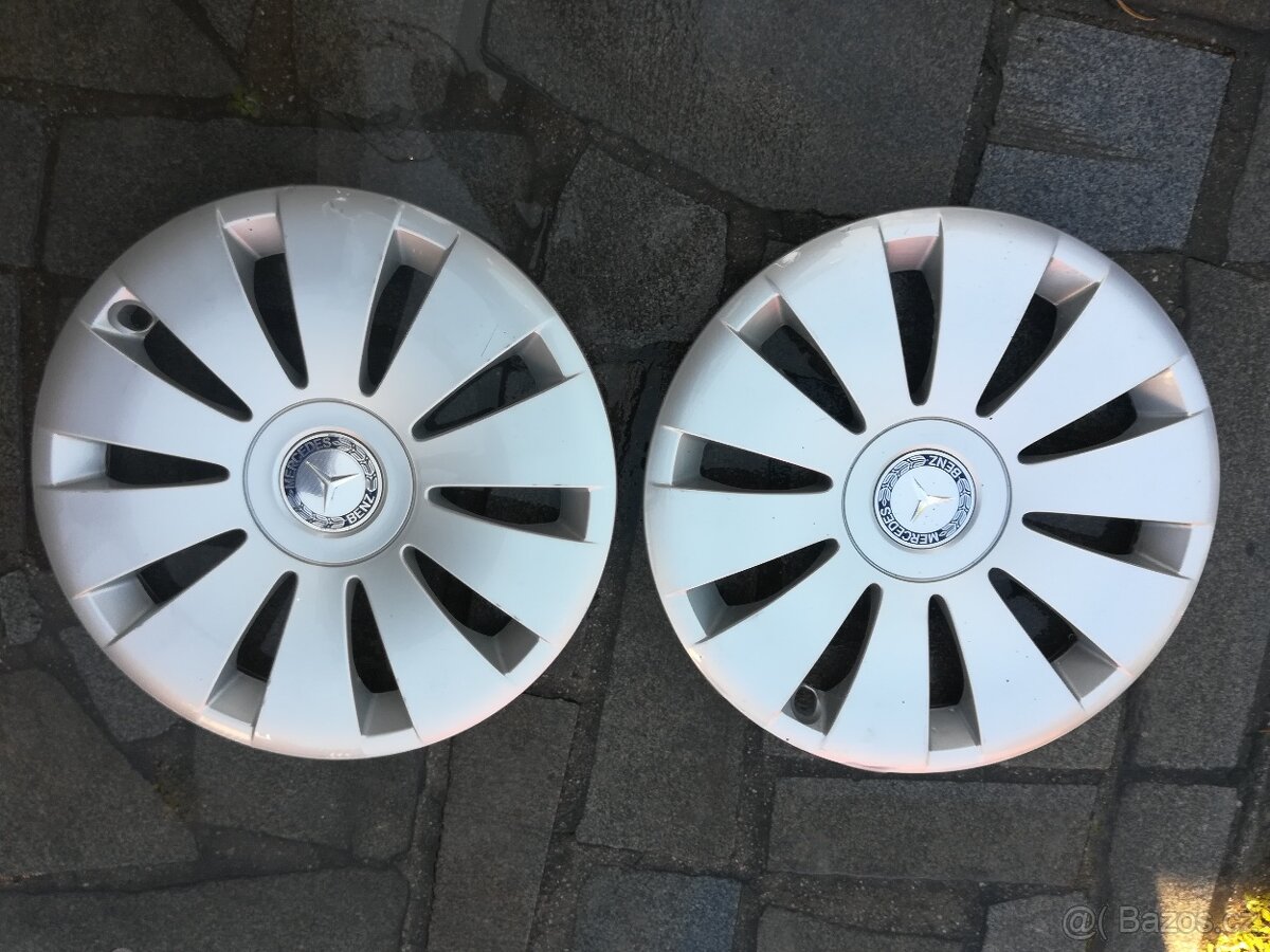 ORIG. POKLICE MERCEDES 15", POUZE 2 KS, Č. A2464010024 - 12