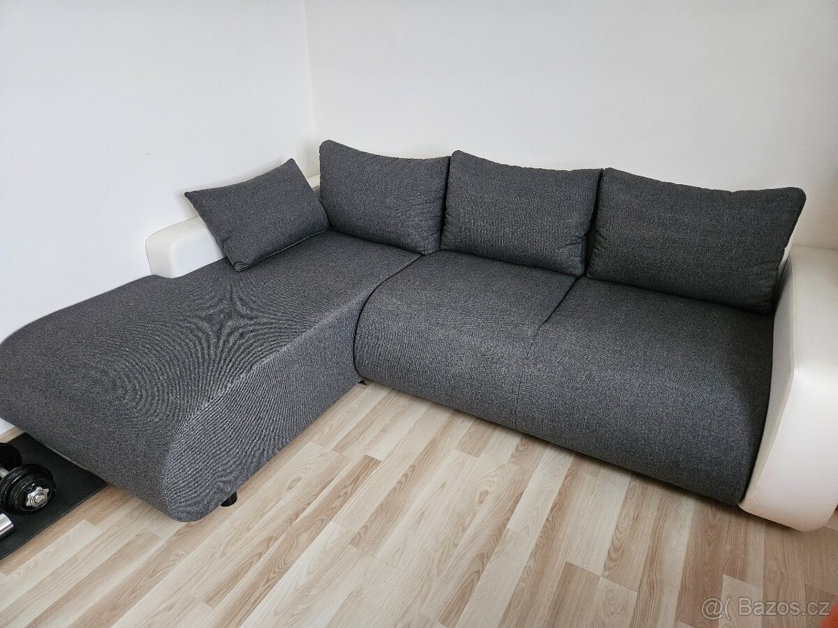Sedací souprava nová L tvar rozkládací - 12