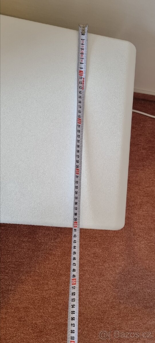 Designová manželská postel + noční stolky - 12