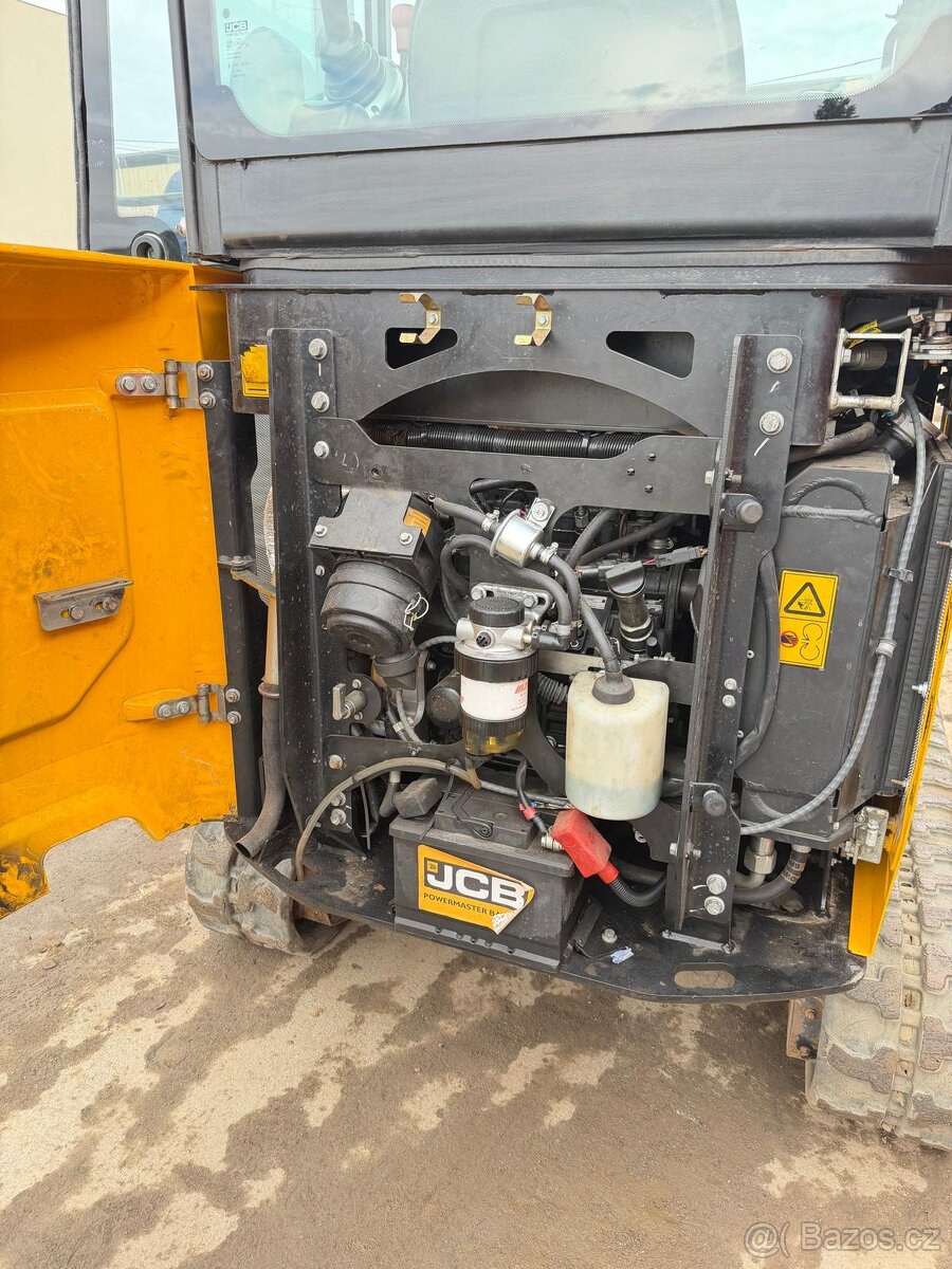 Pásový bagr JCB 16C-1 - konečná cena, doprava po ČR zdarma - 12