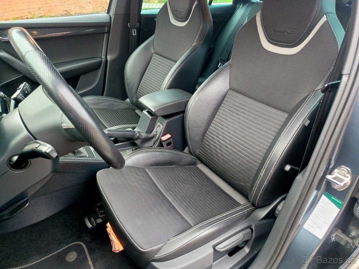 Škoda Octavia 3 RS - motor 2.0 TDI o výkonu 135 KW - palivo - 12