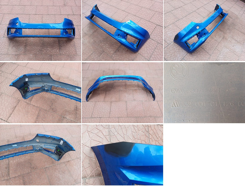 Škoda Fabia 4 IV nárazník 6VA807221 blatník čelo kapota - 12