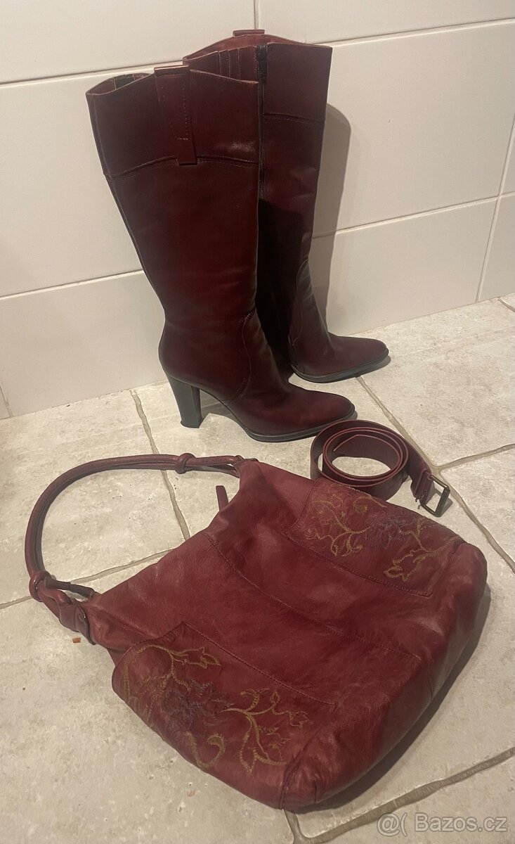 Set- kozačky-kabelka-opasek - 12