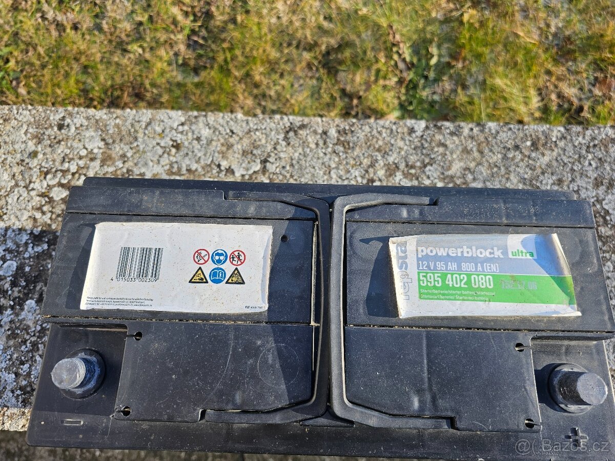 Autobaterie 12V 95Ah 800A EN - 12