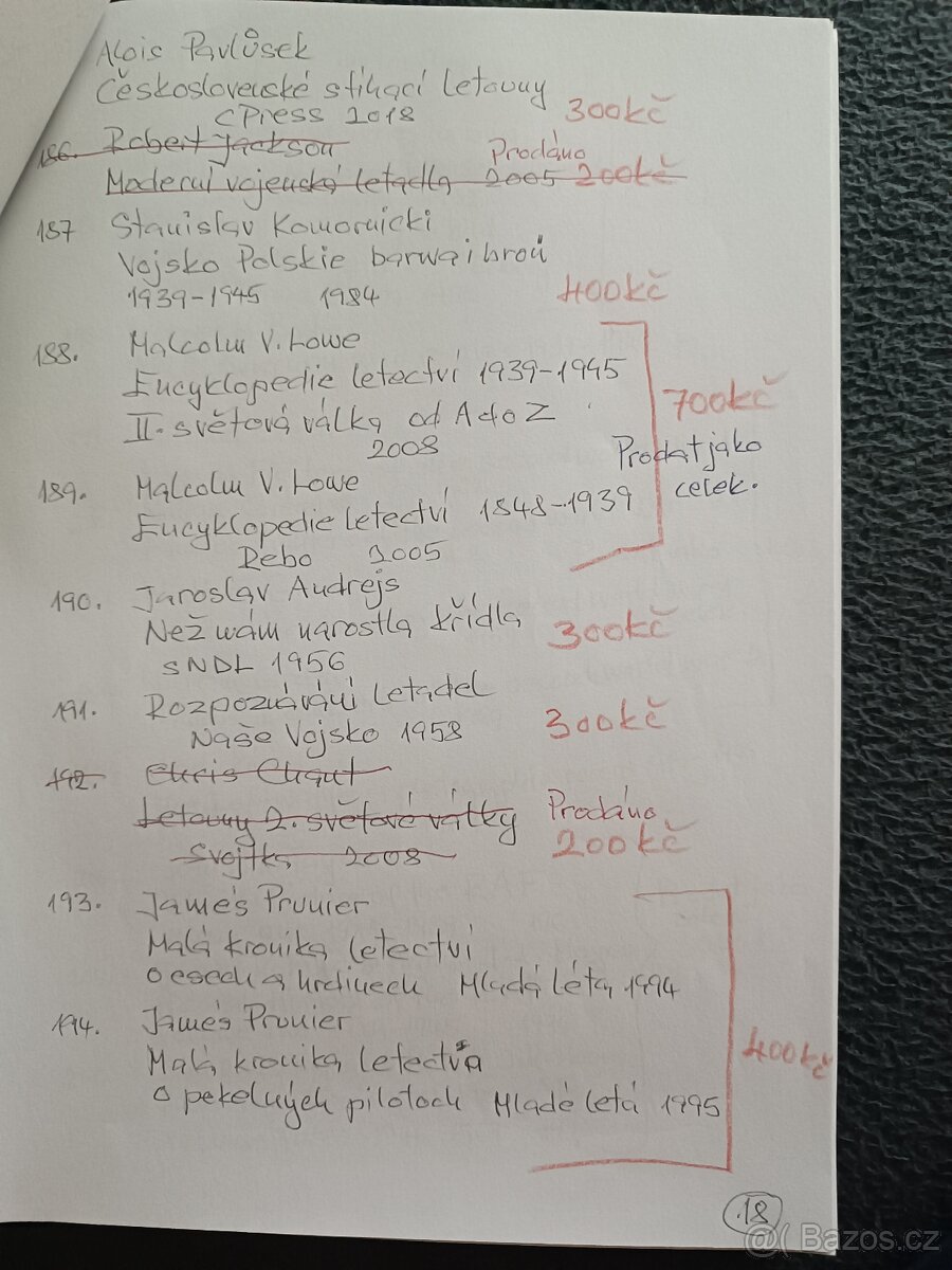 Vojenské staré letecké knihy - 12