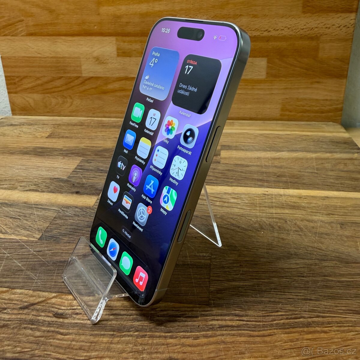 IPhone 16 Pro 256GB, bílý Titan, eSIM (rok záruka) - 12