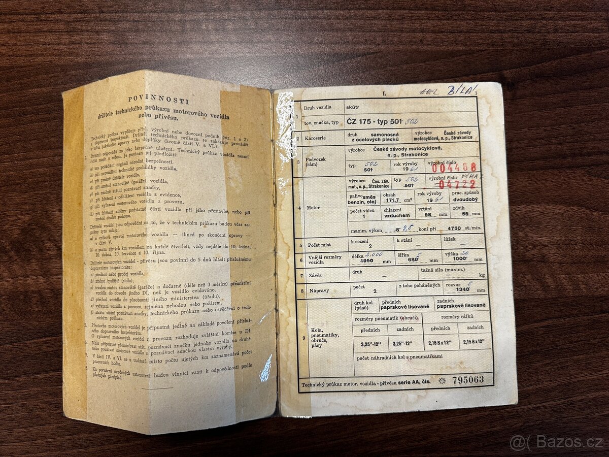 1961 ČZ 175 502 (Prase) - 12