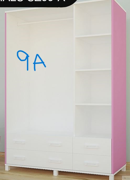 Nábytek do dětského holčičího pokoje s motivem zamilovaných - 12