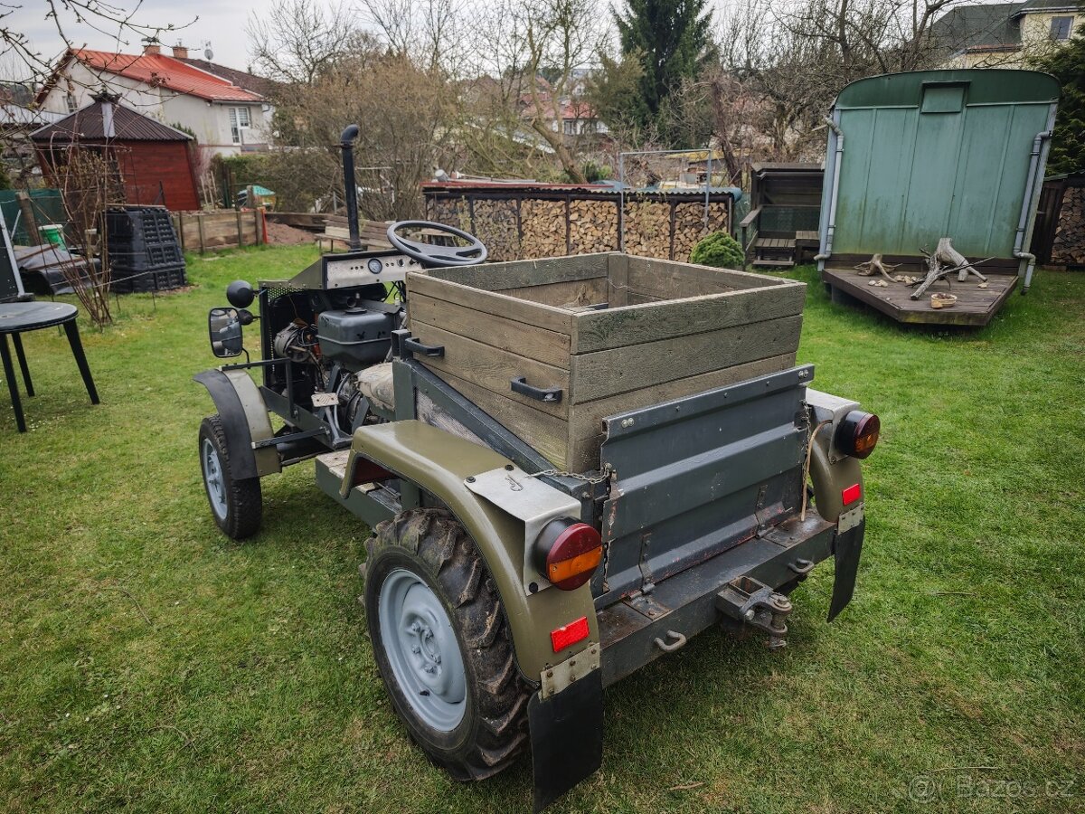 Prodám malotraktor domácí výroby. - 12
