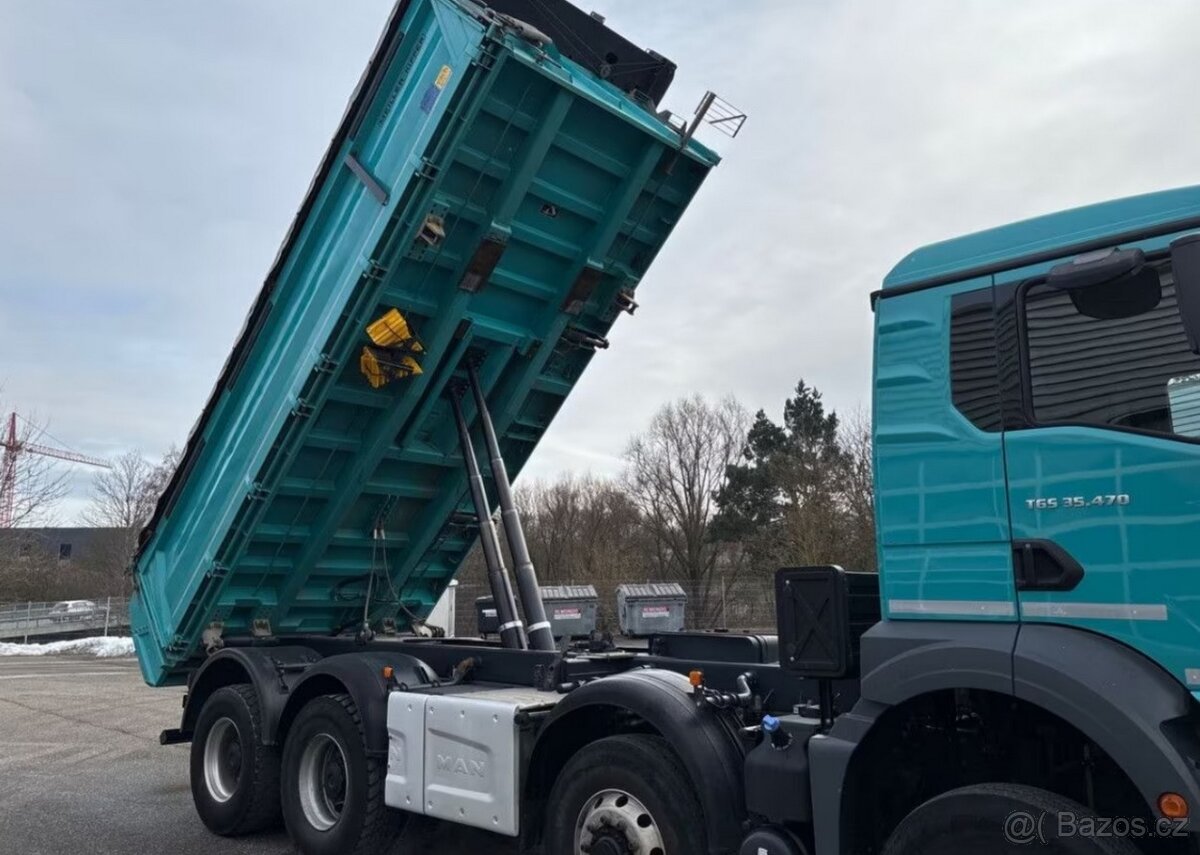 MAN TGS 35.470 8x6H E6 - sklápěč 3S bordmatik - 12